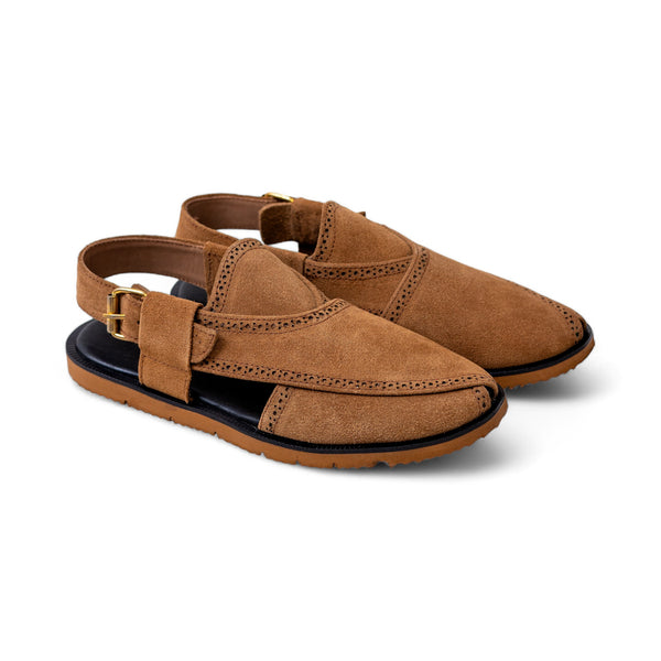 OldKent Brown Suede Leather Kherri