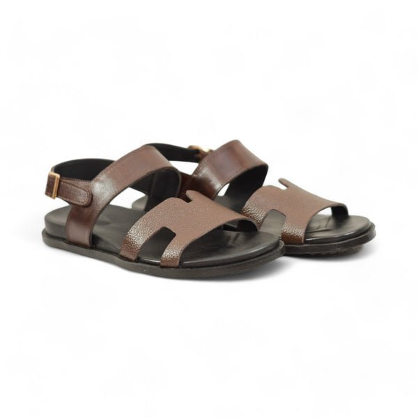 OldKent Heritage Brown Leather Sandal