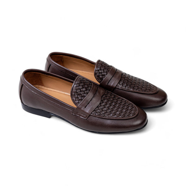 OldKent Classic Woven Leather Shoe