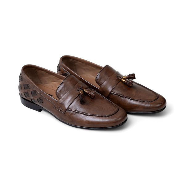 OldKent Cross Tussle Leather Shoe