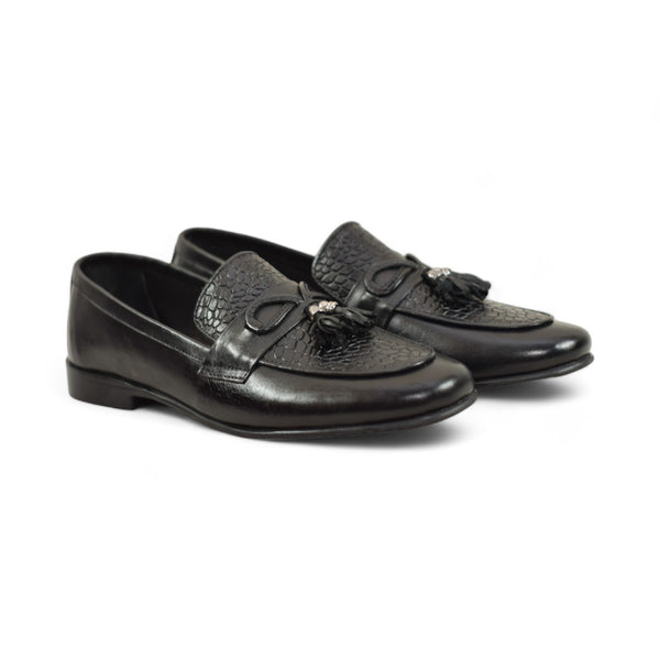 OldKent Classic Tussle Croc Leather Shoe