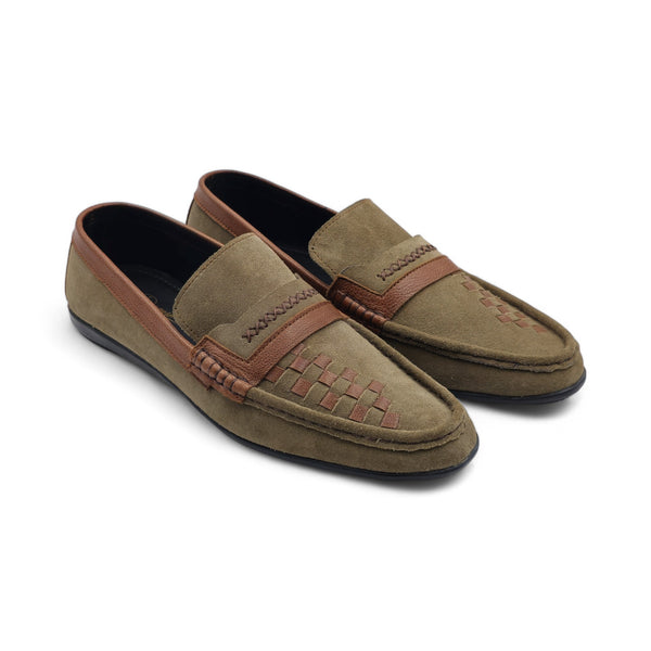 OldKent Cocoa Suede Leather Loafer