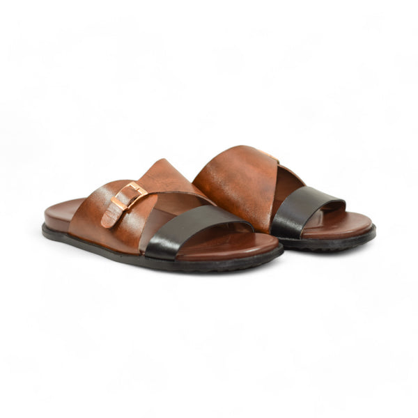 OldKent Single Monk Leather Slipper